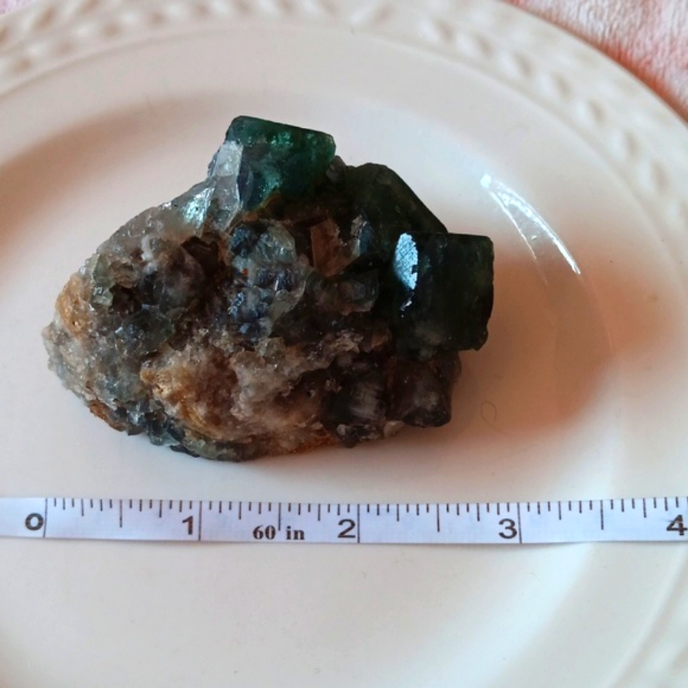 Stone Raw lepidolite with crystal - Picture 5 of 7
